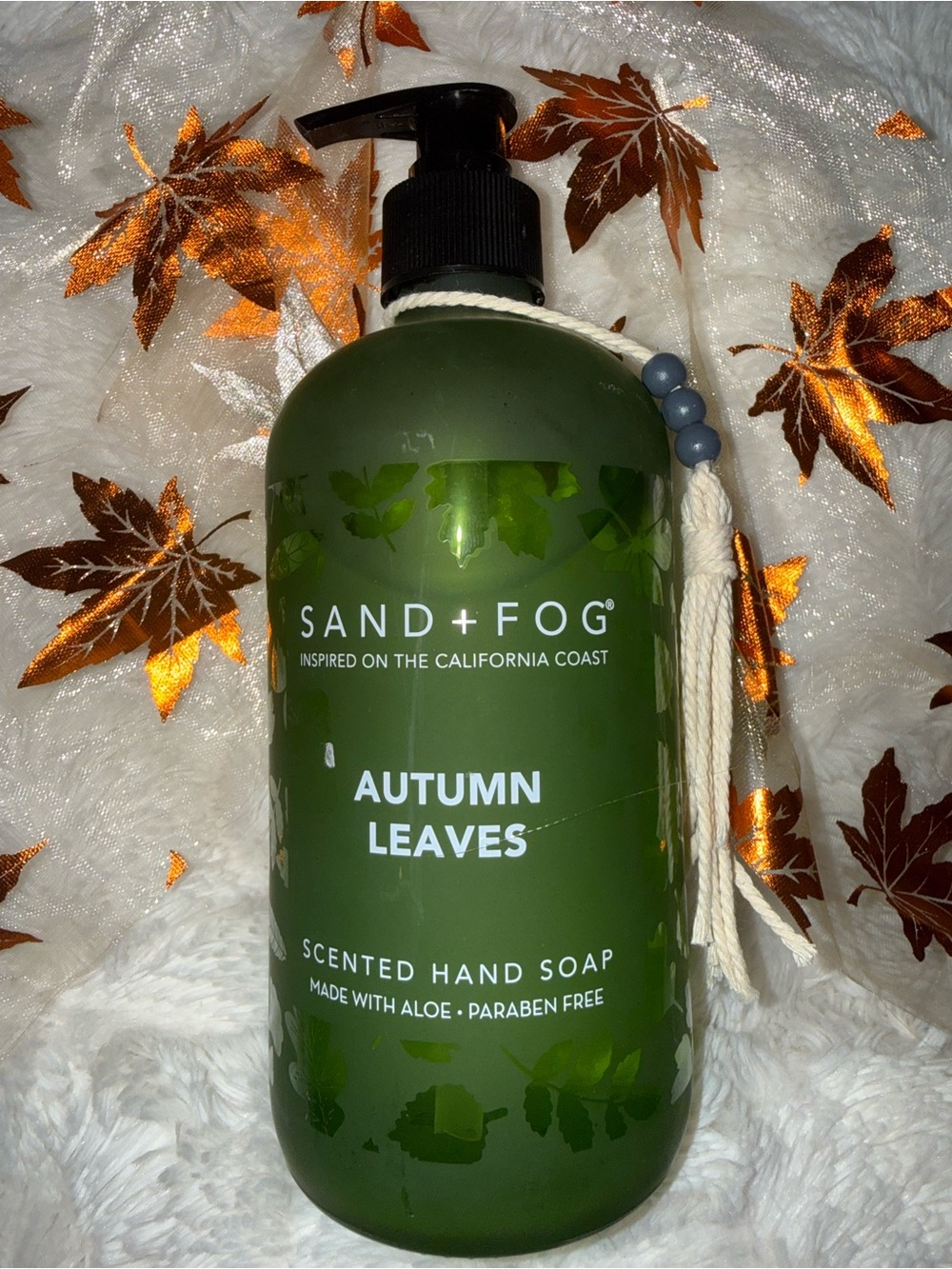 Sand and Fog Autumn Leaves Scented Hand Soap